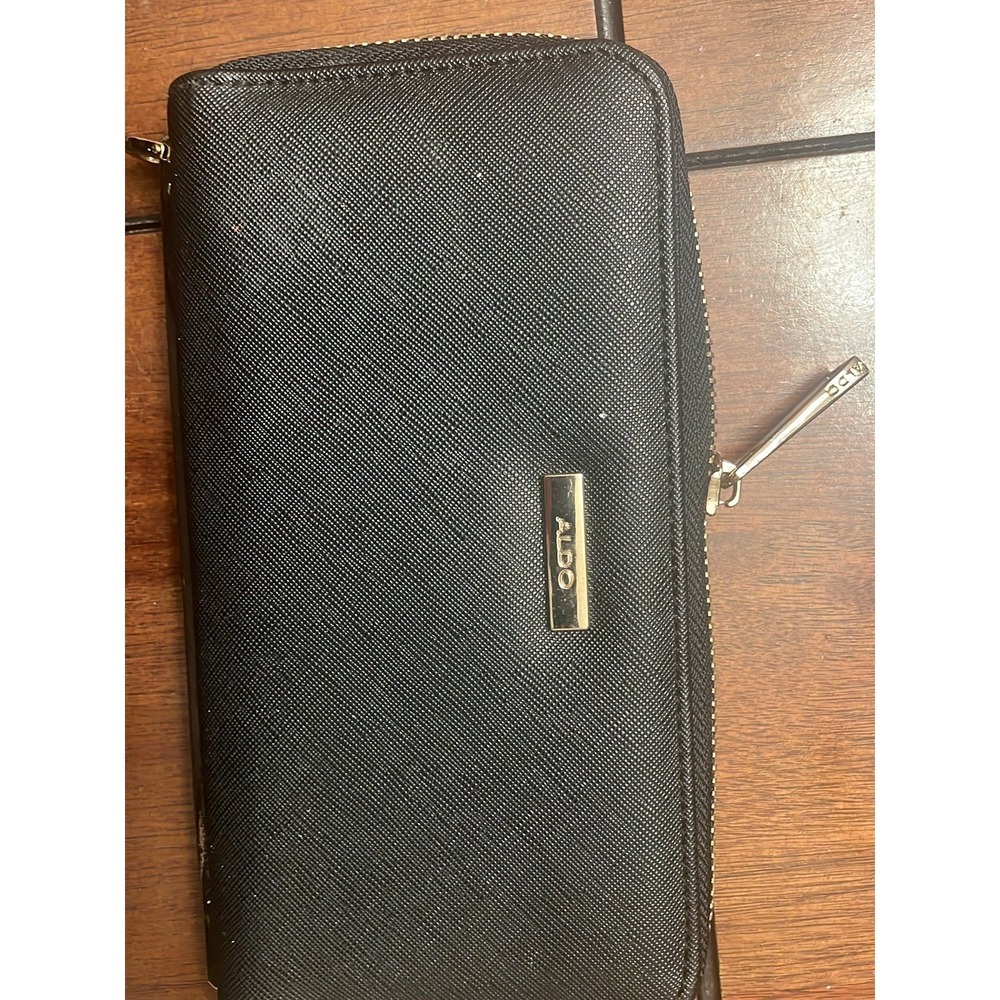 ALDO black wallet‎ for women